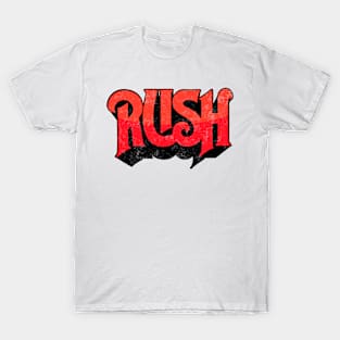 Rush Band Grunge T-Shirt